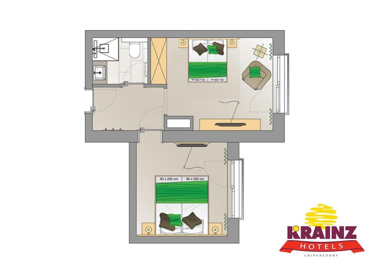 Vitalhotel Krainz لويبرسدورف باي فرس المظهر الخارجي الصورة